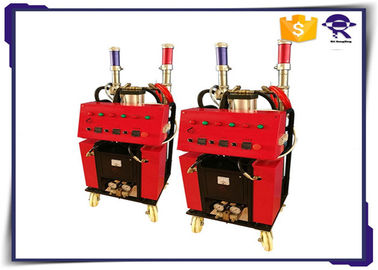 China Red Color Polyurethane Foam Machine 1Mpa Air Supply For Exterior Wall Insulation supplier