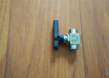 China Polyurethane Sprayer Replacement Parts 2 Way Ball Valve Ce Certificated supplier